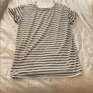 Black and white tunic